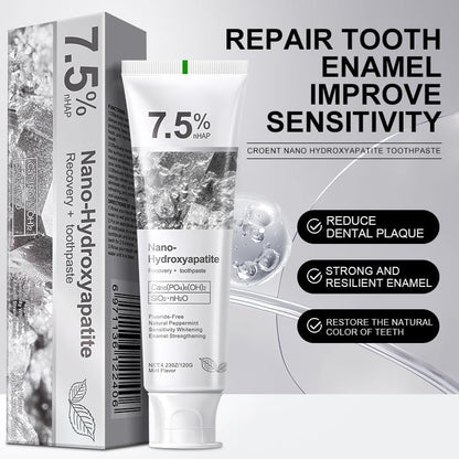GEELIKE Nano Hydroxyapatite Toothpaste 7.5% nHAP – Enamel Strengthening, Fluoride-Free
