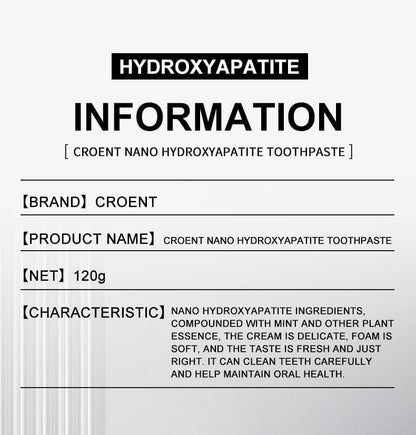 GEELIKE Nano Hydroxyapatite Toothpaste 7.5% nHAP – Enamel Strengthening, Fluoride-Free