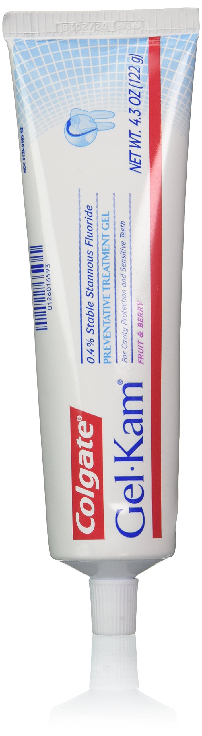 Gel-Kam Flouride Preventative Treatment Gel, Fruit and Berry Flavor, 4.3 Oz