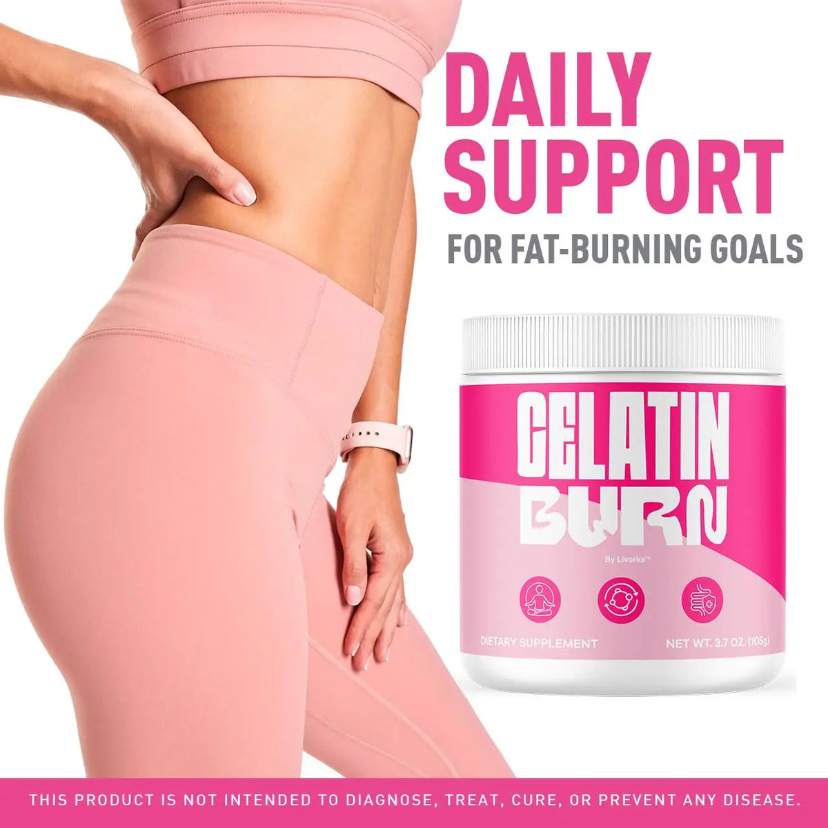 LIVORKA GelatinBurn Powder (2 Pack) – Premium Natural Wellness Formula, 120 Servings BritishVita | Premium UK Vitamins & Wellness Supplements