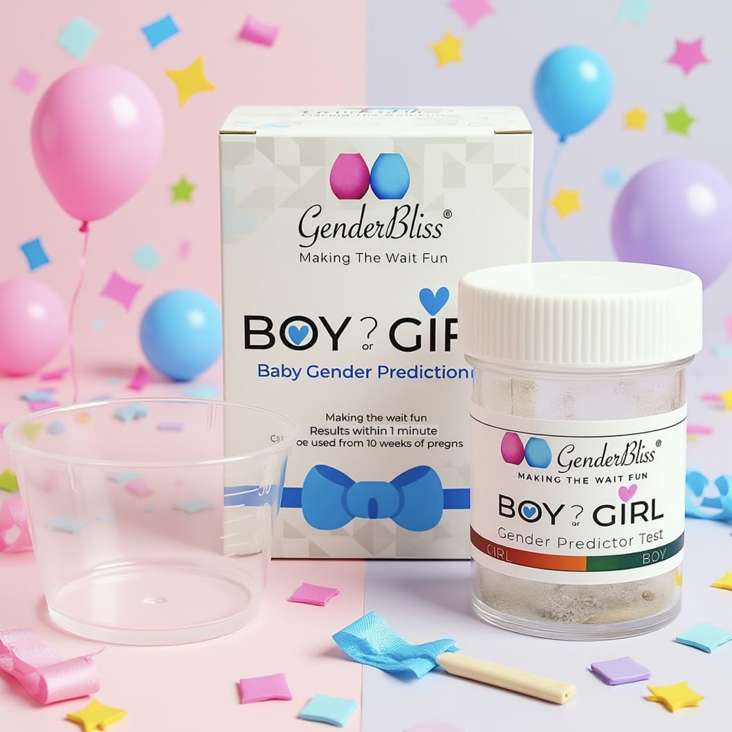 GenderBliss® Early Gender Prediction Test Kit - Home Gender Reveal at 10 Weeks