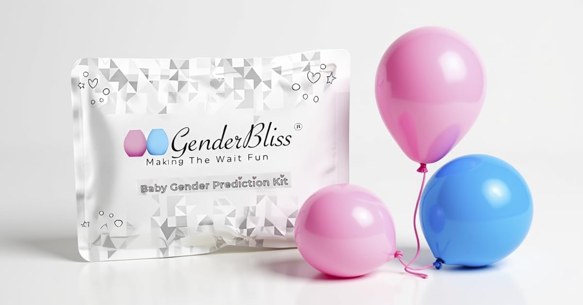 GenderBliss Early Gender Prediction Kit – 5+ Weeks, Instant 1-Minute Results, Non-Invasive