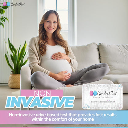 GenderBliss Early Gender Prediction Kit – 5+ Weeks, Instant 1-Minute Results, Non-Invasive