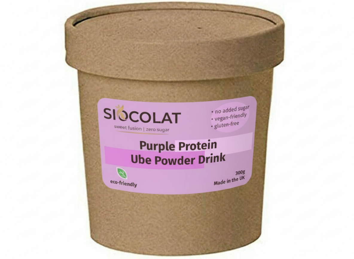Siocolat Ube Protein Trio - Premium Sugar-Free Vegan Bundle with Southeast Asian Soul