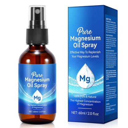 Generic Magnesium Oil Spray – Pure Topical Magnesium for Skin & Sleep (2 fl oz)