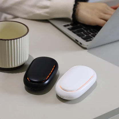 Generic Portable Essential Oil Diffuser - Waterless, Battery-Operated, USB-C Rechargeable (White)