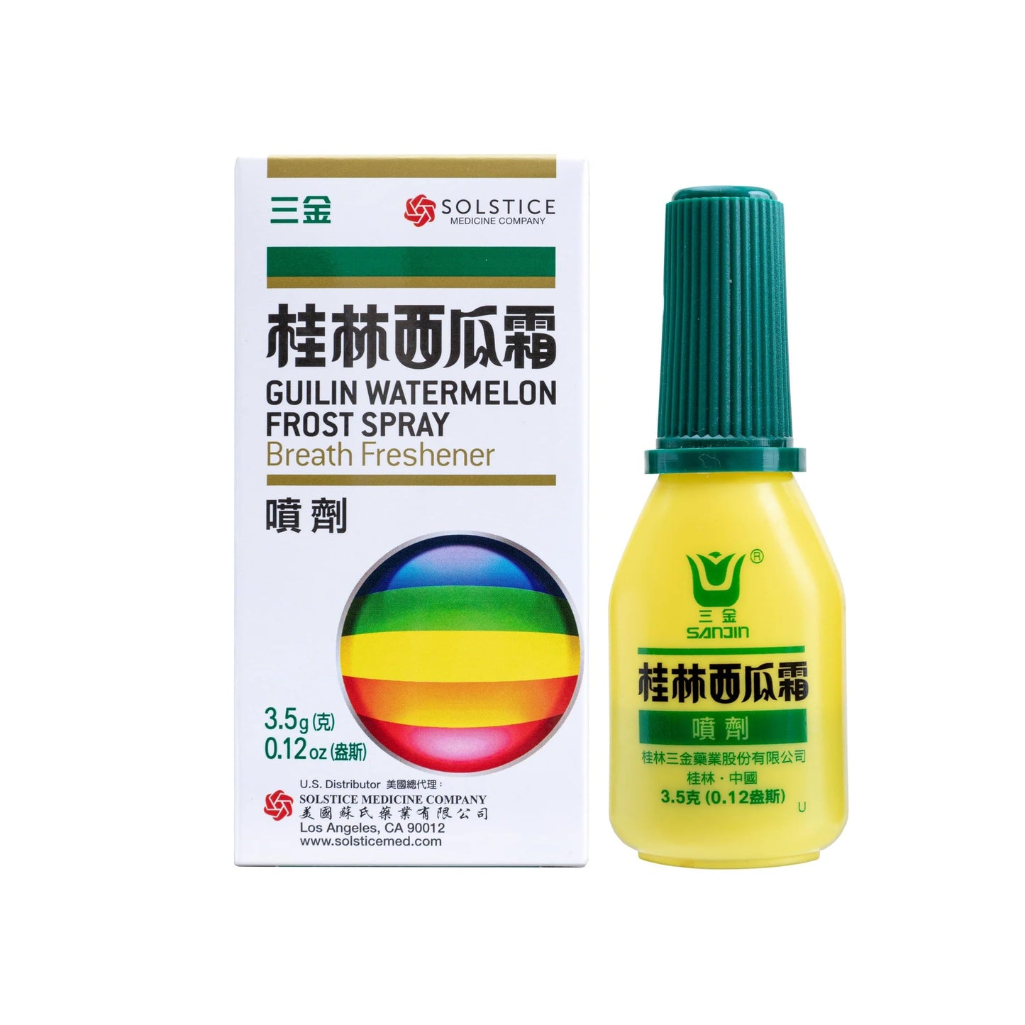 Generic Solstice - Watermelon Frost Breath Freshener - 0.12 Oz