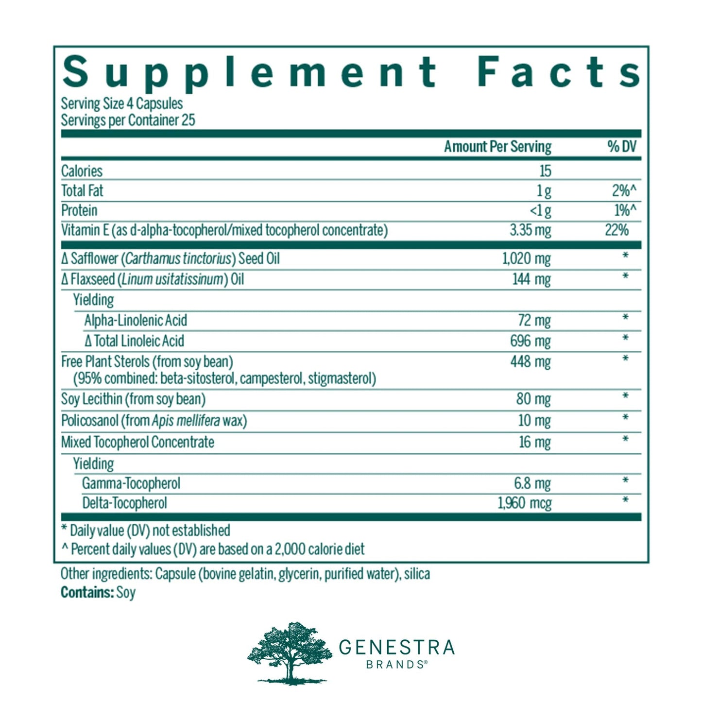 Genestra Brands Biotone EFA | Essential Fatty Acid Supplement | 100 Capsules