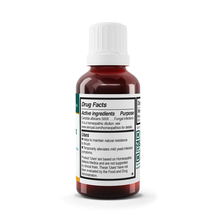 Genestra Can Albex 500X – Candida Albicans Homeopathic Remedy (Liquid, 1 fl oz)