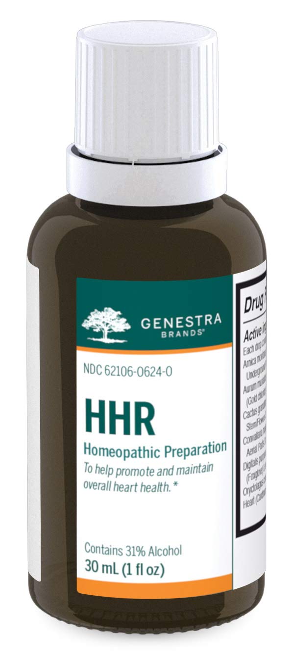 Genestra Brands HHR | Organotherapy and Homeopathic Remedy 1 fl oz