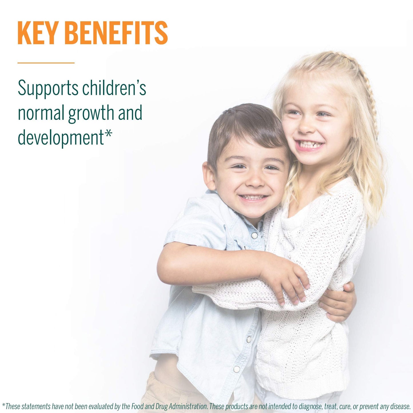 Genestra Brands Children's Chewable Vitamins | Vitamin-Mineral Supplement | 100 Chewables | Papaya & Orange Flavor