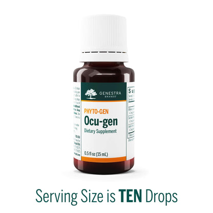 Genestra Brands Ocu-gen | Bilberry, Sea Buckthorn & Judas Tree | 0.5 fl oz