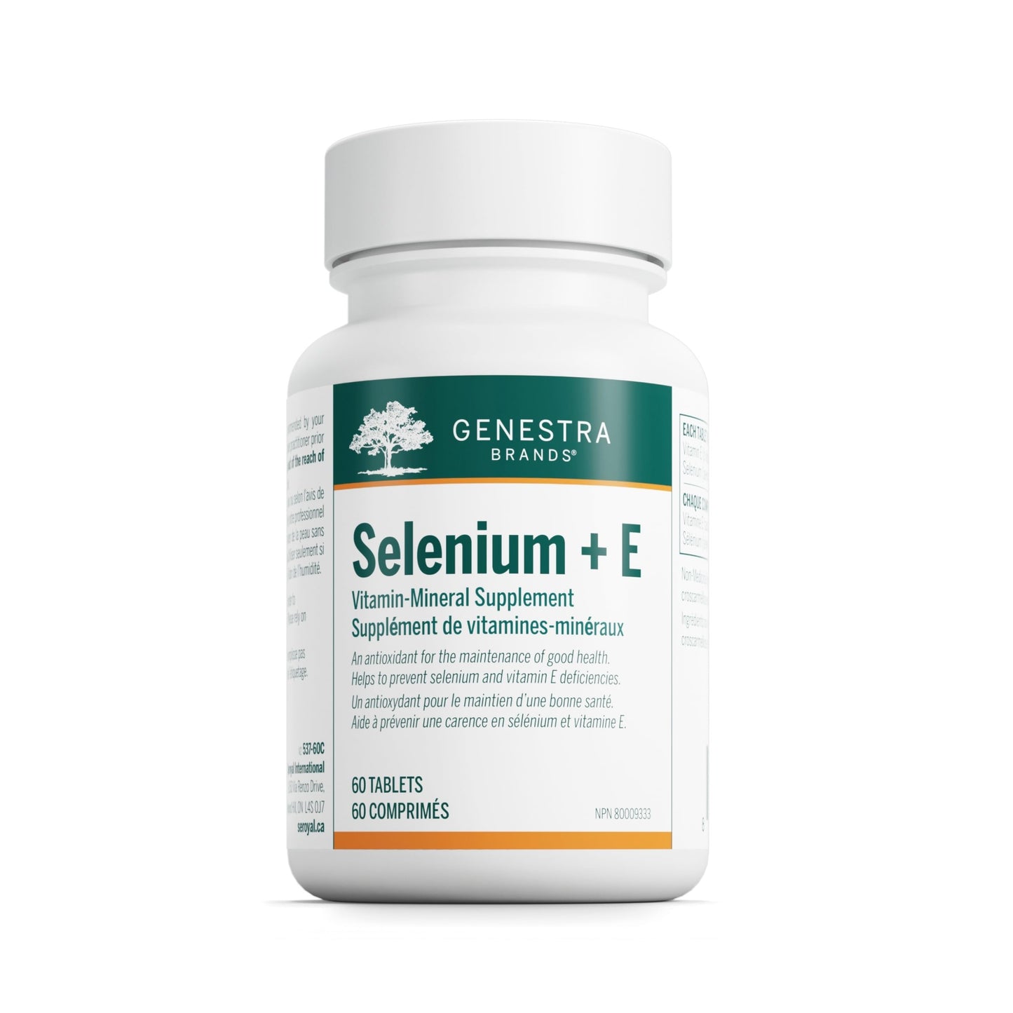 Genestra Selenium + E - Antioxidant Support | 60 Tablets