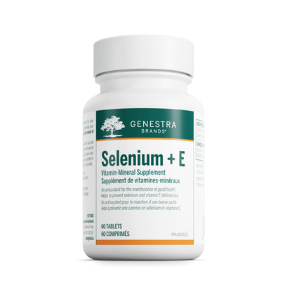 Genestra Selenium + E - Antioxidant Support | 60 Tablets