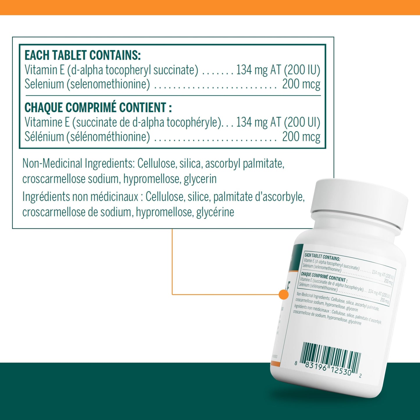 Genestra Selenium + E - Antioxidant Support | 60 Tablets