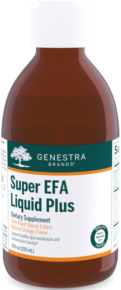 Genestra Brands Super EFA Liquid Plus – Essential Fatty Acid Formula with Plant Sterols | 7.6 fl oz