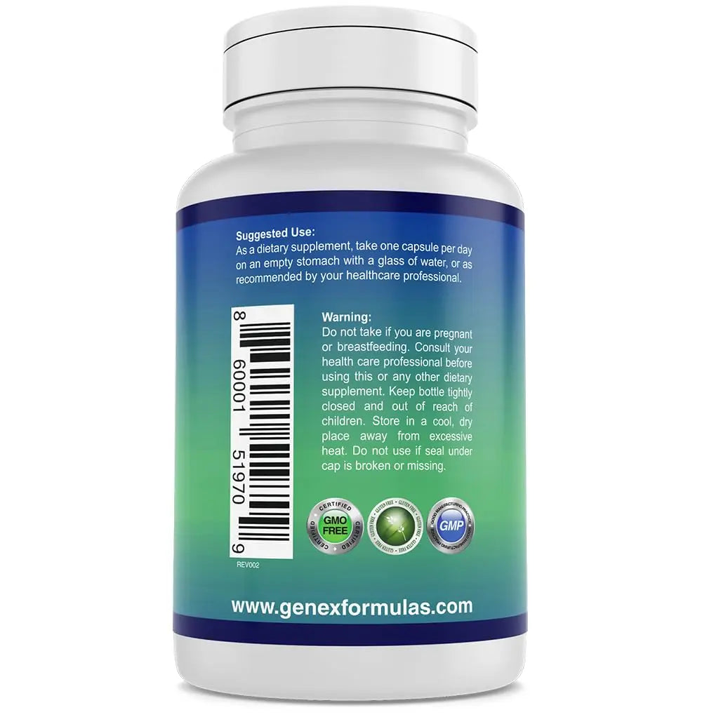 Genex Formulas Nicotinamide 500mg (3-Pack) | Flush-Free Niacinamide for Skin Health & Energy BritishVita | Premium UK Vitamins & Wellness Supplements