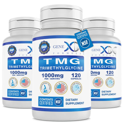 Genex Formulas TMG 1000mg - 360 Capsules | NSF Certified, Gluten Free & Non-GMO BritishVita | Premium UK Vitamins & Wellness Supplements