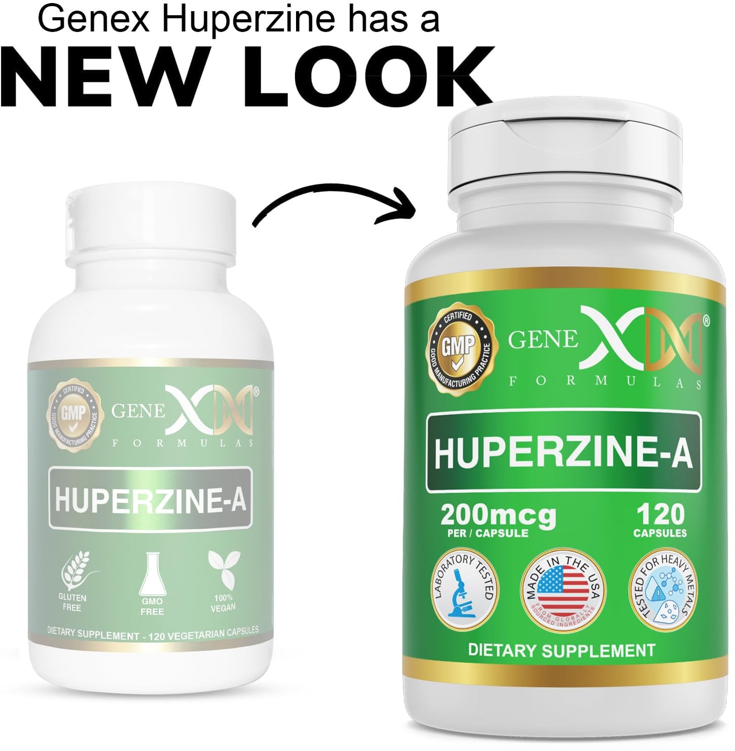Genex Huperzine A 200mcg (120 Caps) – Nootropic Support