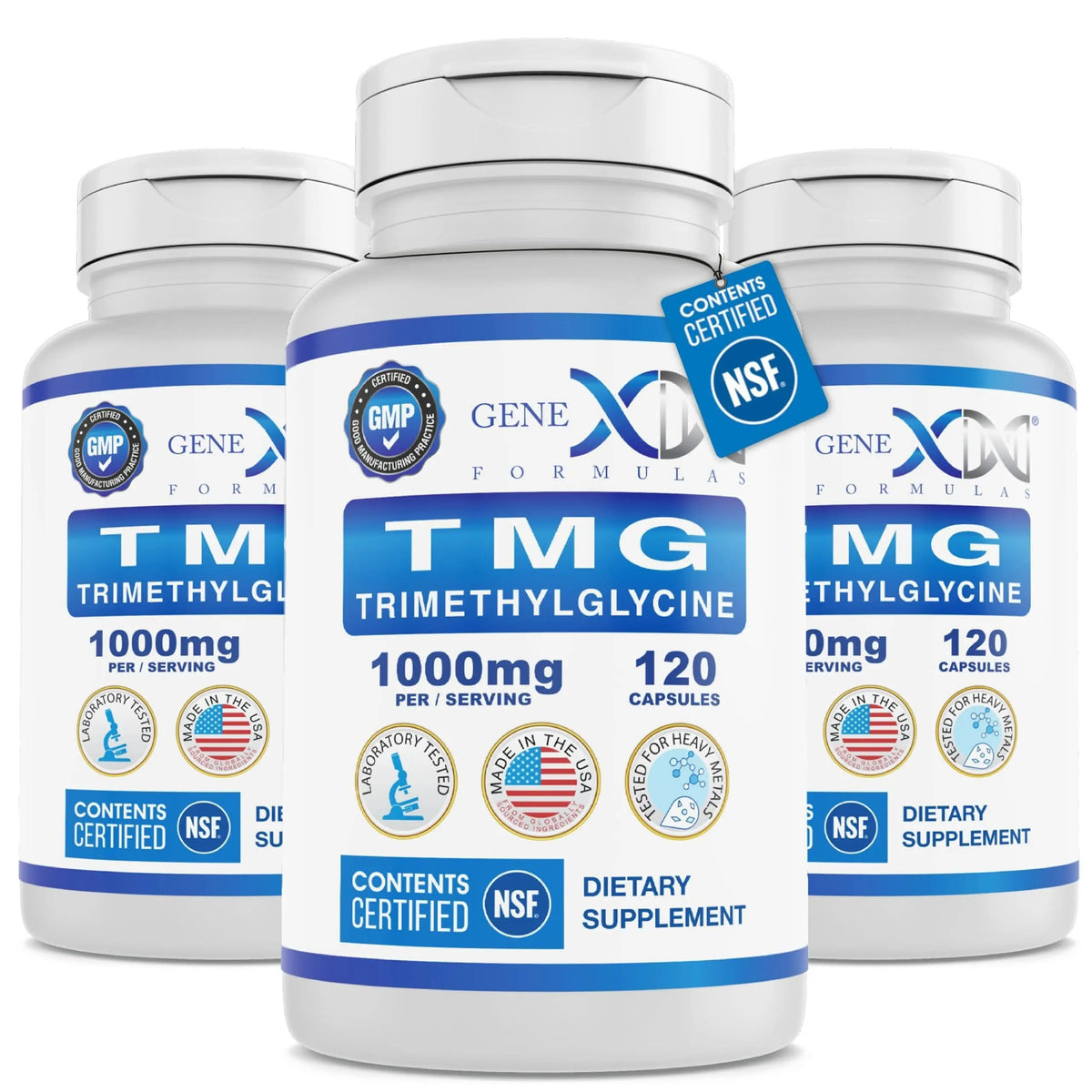 Genex Formulas TMG 1000mg - 360 Capsules | NSF Certified, Gluten Free & Non-GMO BritishVita | Premium UK Vitamins & Wellness Supplements
