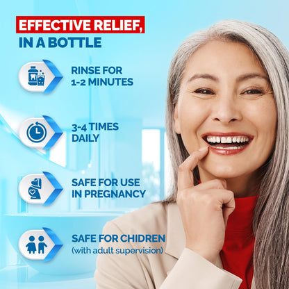 Gengigel Hyaluronic Acid Mouthrinse (150 ml) – Gum Health, No Alcohol, Vegan & Kosher