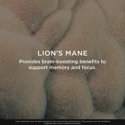 Genius Lion's Mane Soft Chews – Nootropic Focus, Memory, Energy | Salted Caramel