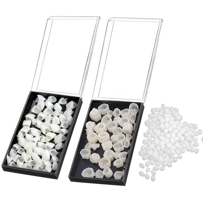 Geodurn Temporary Fake Tooth Caps & Crowns – 120 Pcs for Teaching or DIY