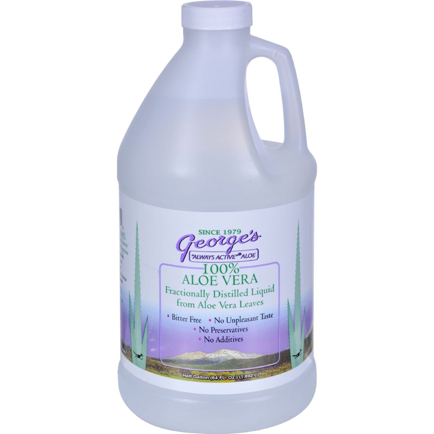 George's Always Active Aloe Vera Drink 64 oz | Aloe Vera Liquid