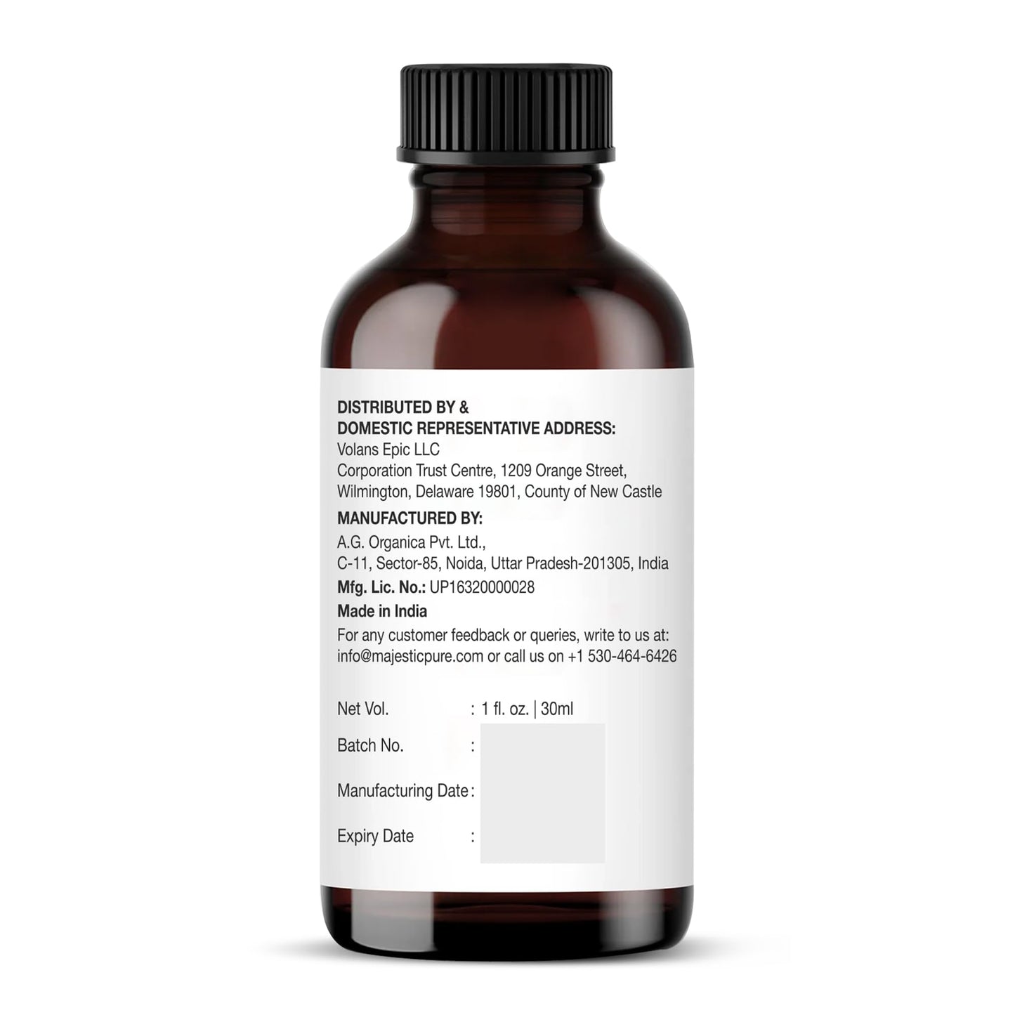Majestic Pure Geranium Essential Oil - 100% Pure & Natural, 1 Fl Oz