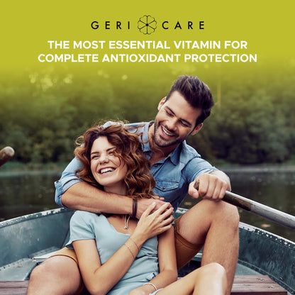 GeriCare High-Potency Vitamin E Capsules – 3 Potencies (100/400/1000 IU) | 100 Count | For Women & Men