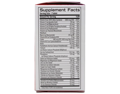 Geritol Complete Tablets 100 Count – Multivitamin with 26 Vitamins & Minerals