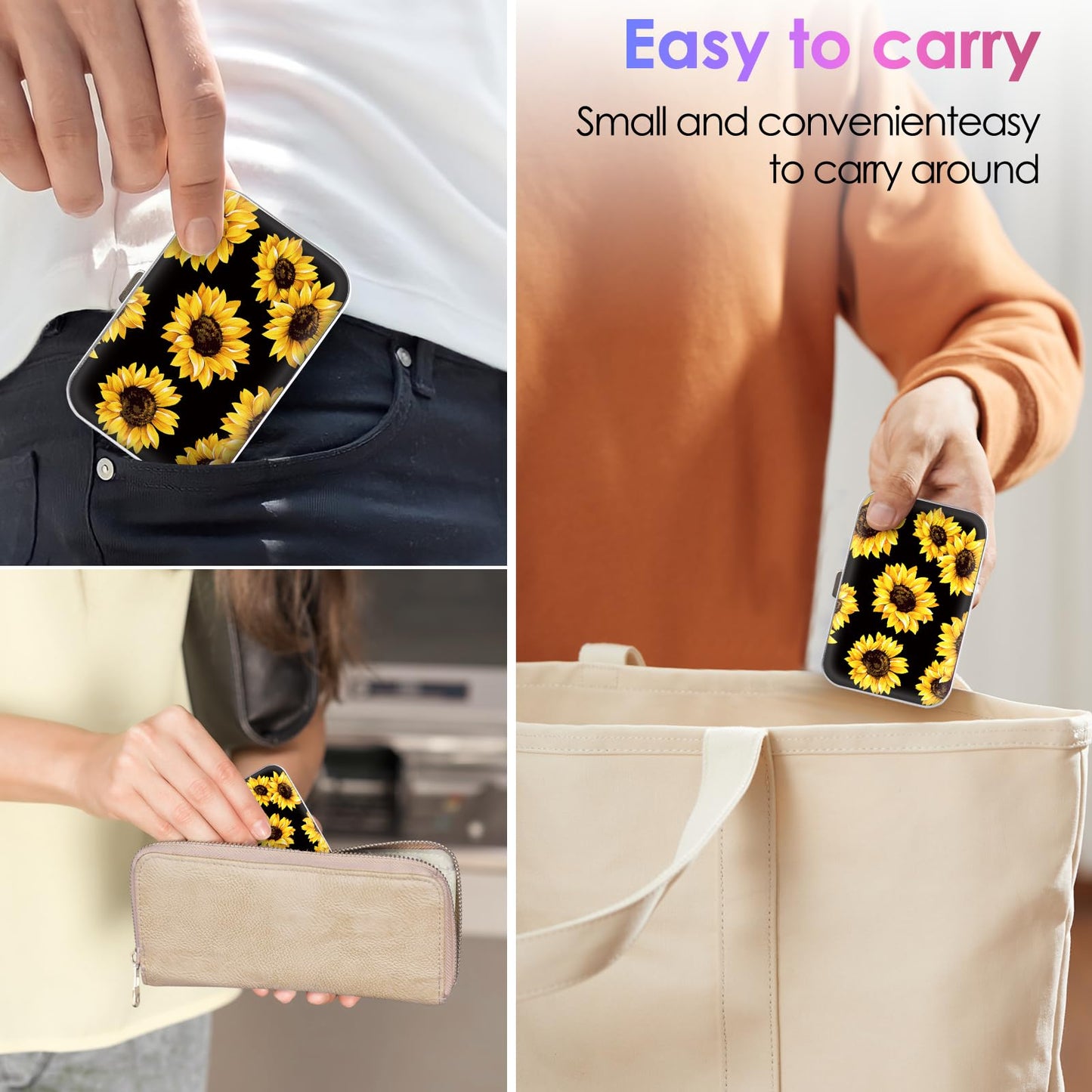 Gerkia Dental Floss Portable Case – Travel-Friendly Floss Picks Dispenser