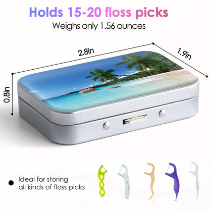 Gerkia Dental Floss Portable Case – Travel Dispenser for Floss Picks