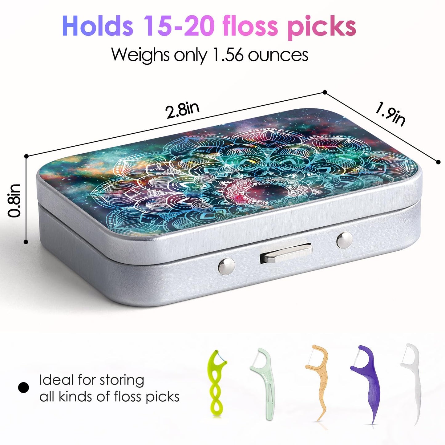 Gerkia Dental Floss Portable Case - Travel Floss Dispenser | Mandara