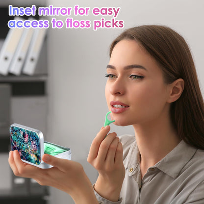 Gerkia Dental Floss Portable Case - Travel Floss Dispenser | Mandara