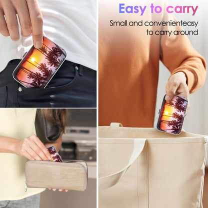 Gerkia Dental Floss Portable Case – Travel Floss Picks Dispenser (3-Piece)