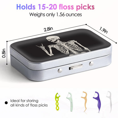 Gerkia Dental Floss Portable Case – Travel-Friendly Floss Dispenser for All Sizes