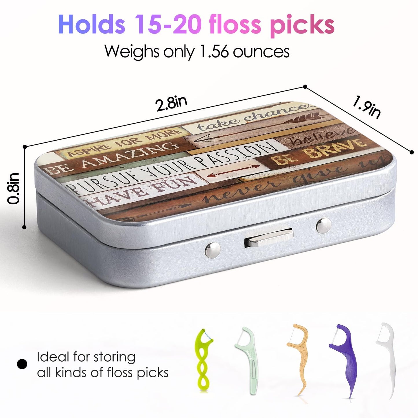 Gerkia Dental Floss Portable Case – Travel-Friendly Floss Dispenser & Storage