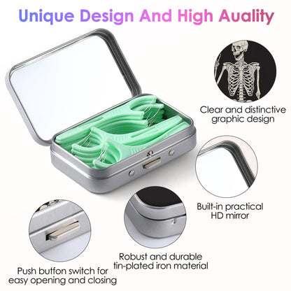 Gerkia Dental Floss Portable Case – Travel-Friendly Floss Dispenser for All Sizes