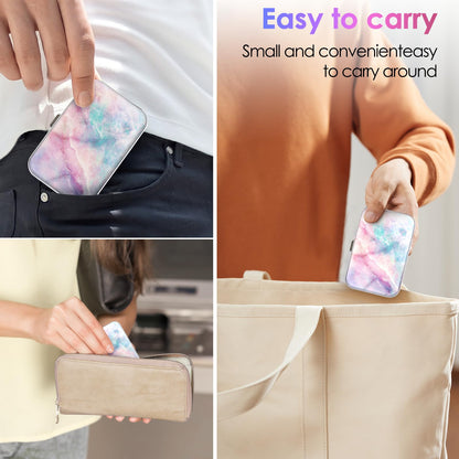 Gerkia Dental Floss Portable Case – Marble Travel Floss Dispenser
