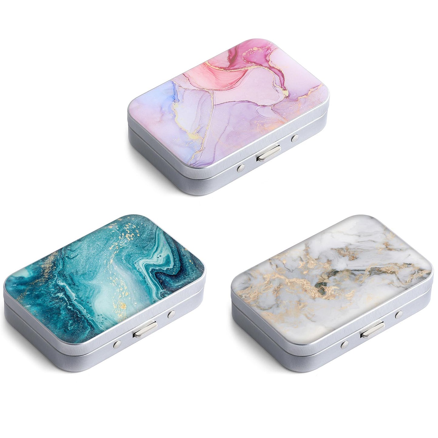 Gerkia Dental Floss Portable Case – Marble Travel Floss Dispenser