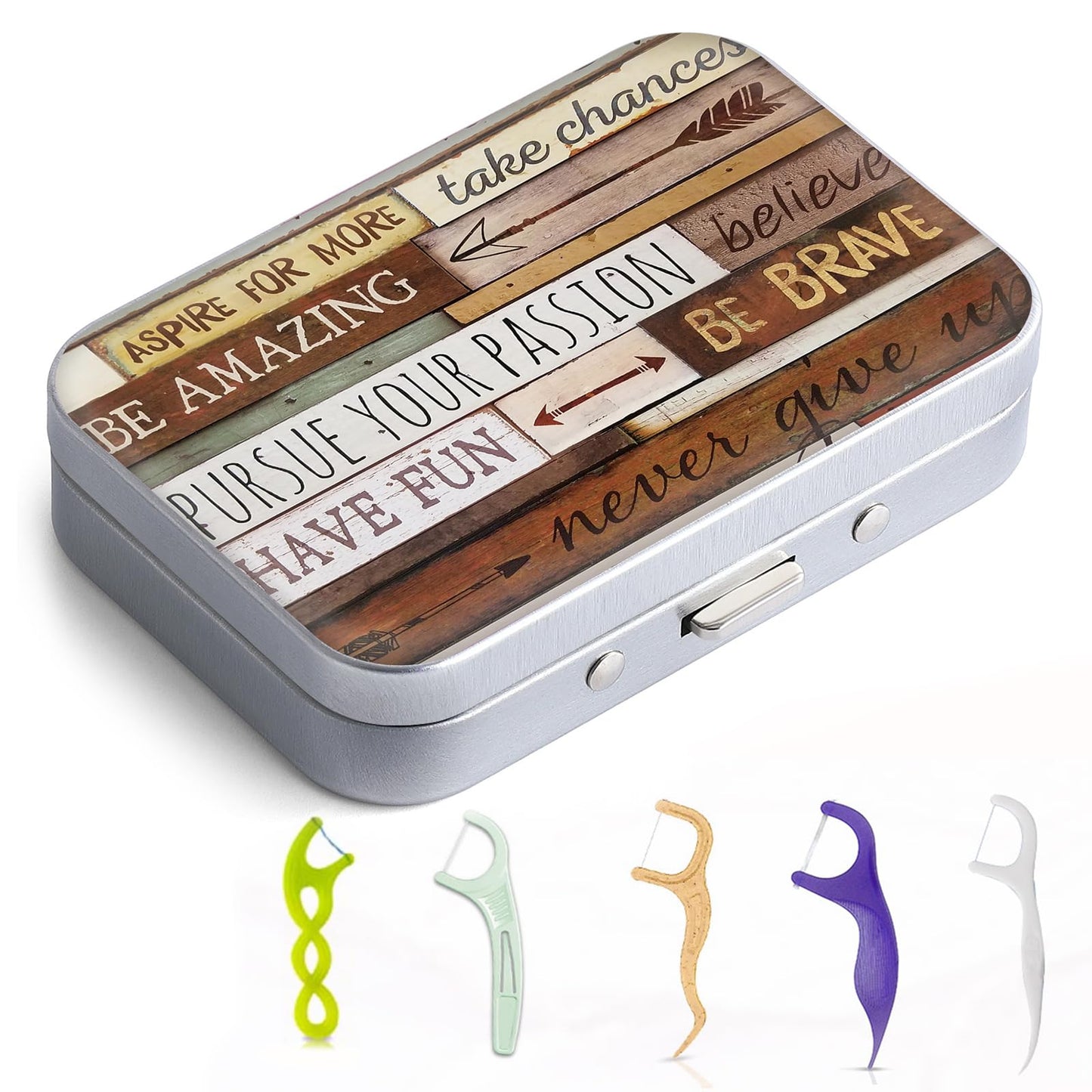 Gerkia Dental Floss Portable Case – Travel-Friendly Floss Dispenser & Storage