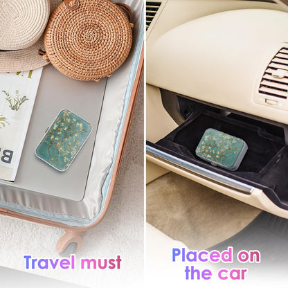 Gerkia Dental Floss Portable Case – Compact Floss Picks Organizer | Green Tree