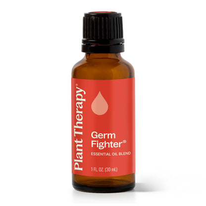 Germ Fighter Essential Oil Blend 100% Pure & Therapeutic Grade | Plant Therapy 30 mL (1 oz)