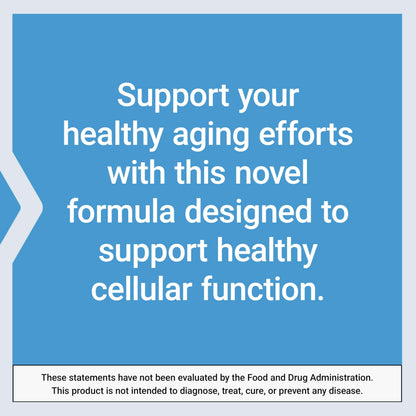 GEROPROTECT Ageless Cell – Cellular Health & Healthy Aging (30 Gluten-Free Softgels) | Life Extension