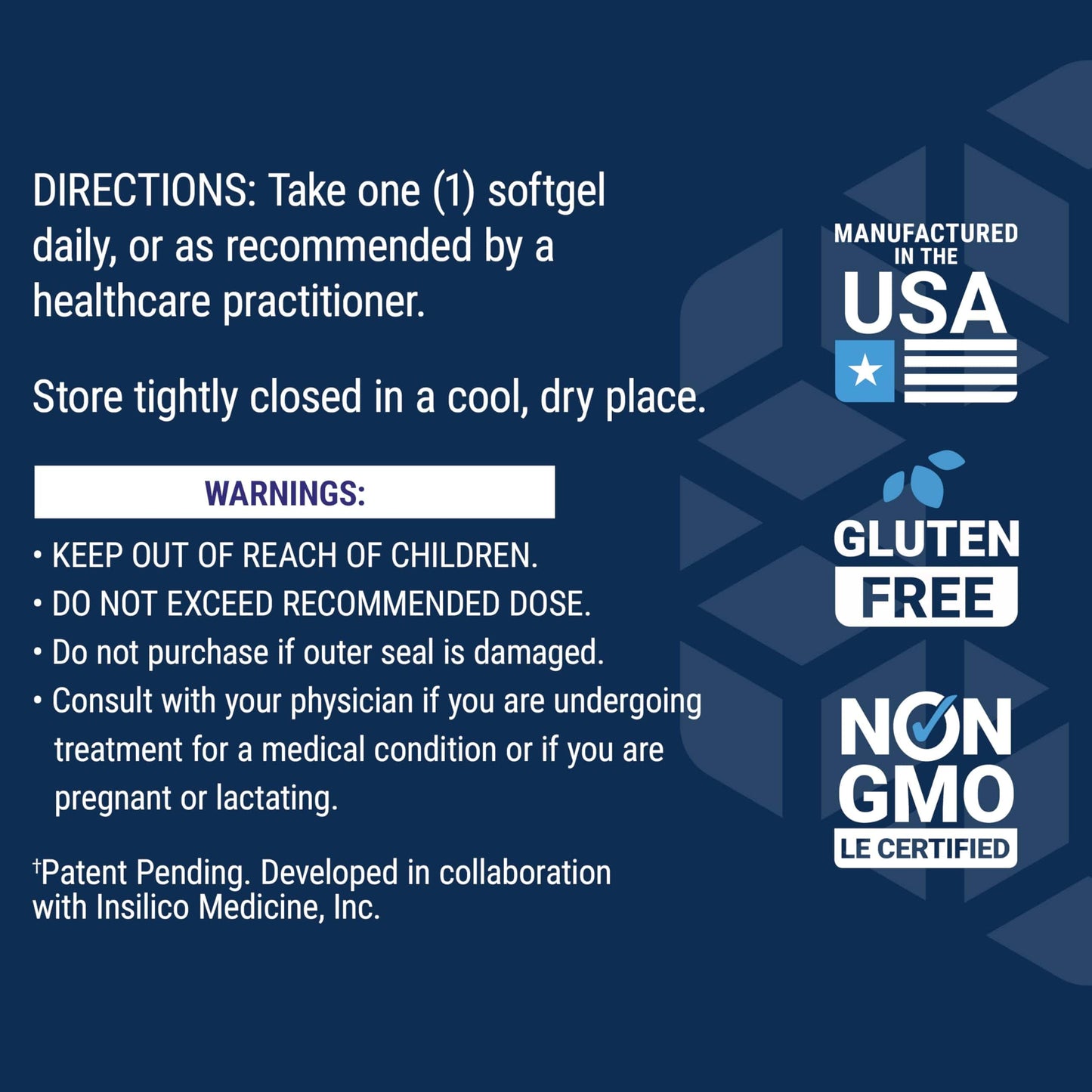 GEROPROTECT Ageless Cell – Cellular Health & Healthy Aging (30 Gluten-Free Softgels) | Life Extension