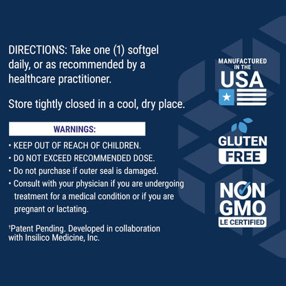 GEROPROTECT Ageless Cell – Cellular Health & Healthy Aging (30 Gluten-Free Softgels) | Life Extension