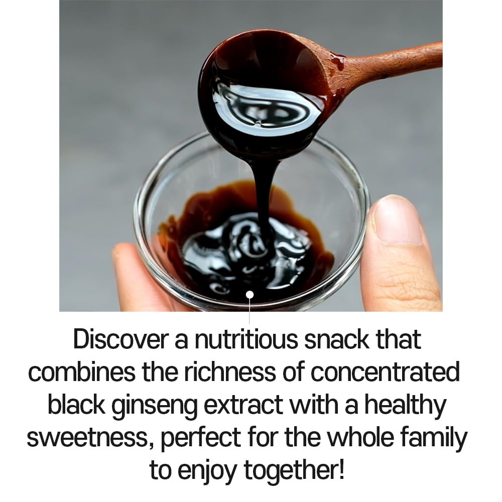 GeumHeuk Korean Panax Black Ginseng Candy – Sugar Free, No Corn Syrup, Energy Candy (400g)