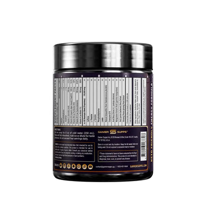 Gamer Supps GG Energy Crusaderade by SwaggerSouls - 100 Servings | Keto Friendly, Sugar Free BritishVita | Premium UK Vitamins & Wellness Supplements