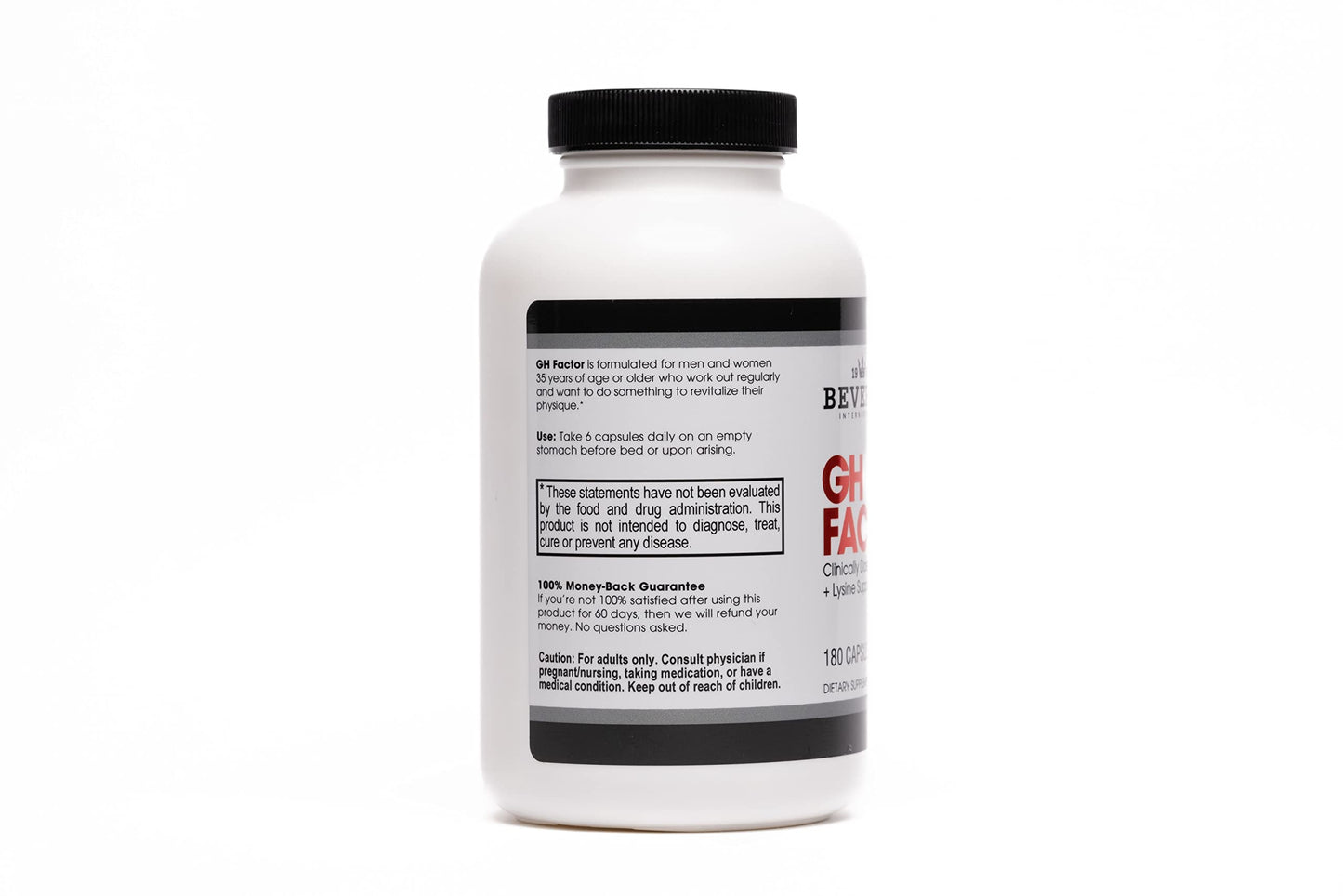 Beverly International GH Factor 180 Capsules – Raise GH Levels Up to 8x